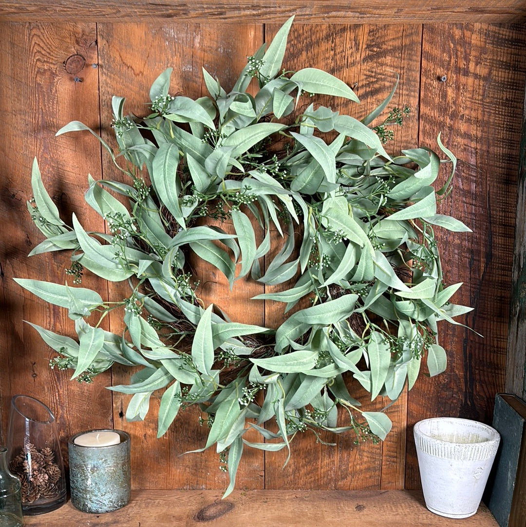 Eucalyptus Leaves Wreath