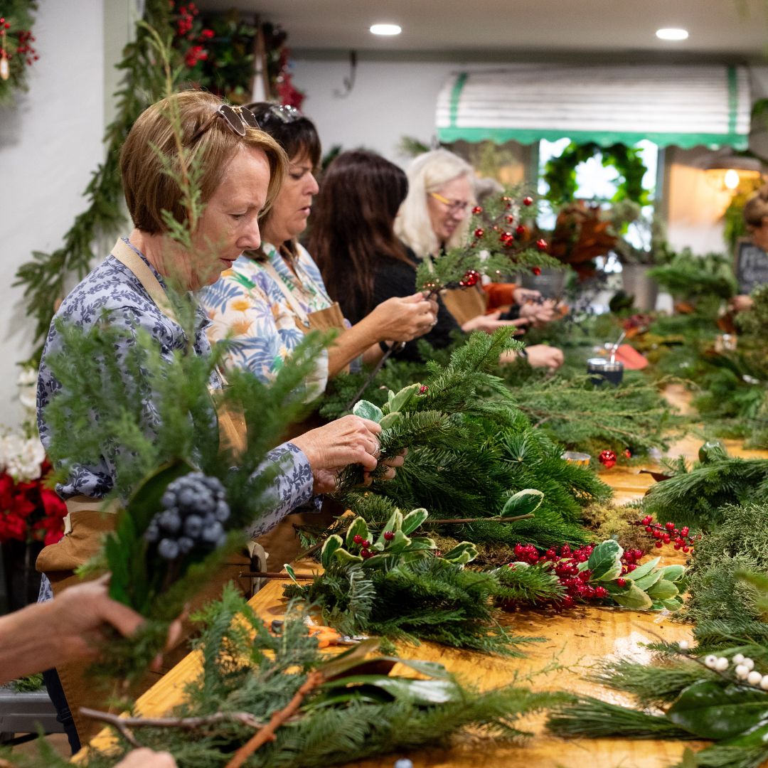 12.03.2026 @ 11AM | Fresh Evergreen Wreath Workshop w/ the Woodsman's Wife & Co.