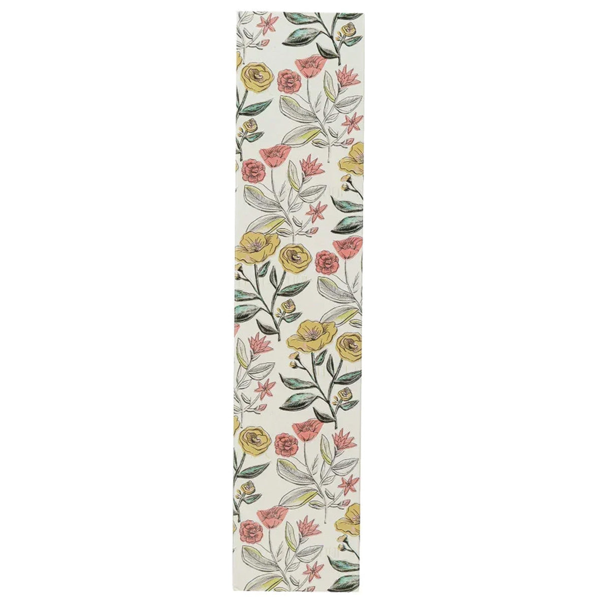 Safety Fireplace Matches in Flower Beige Matchbox