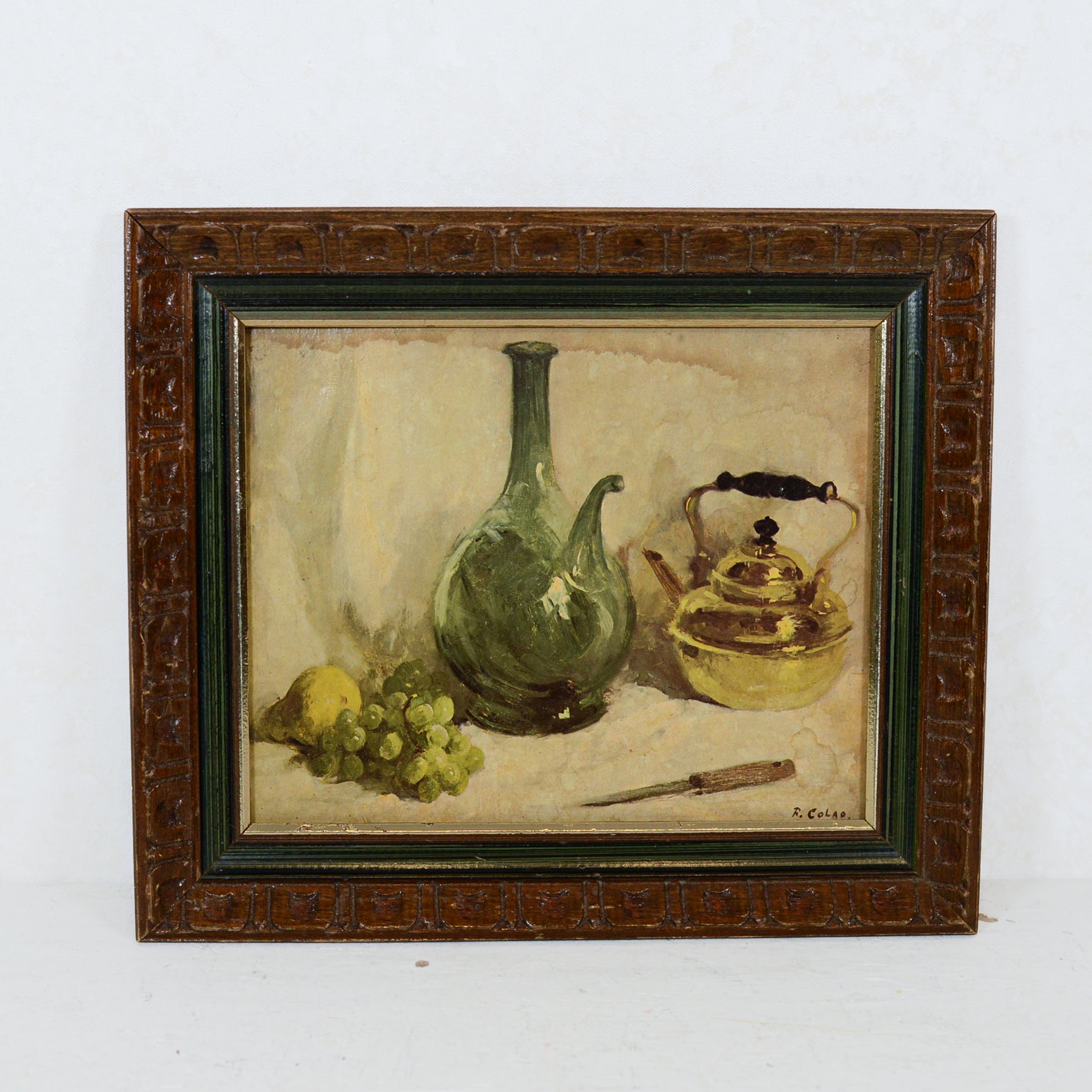 Vintage Still Life in Frame