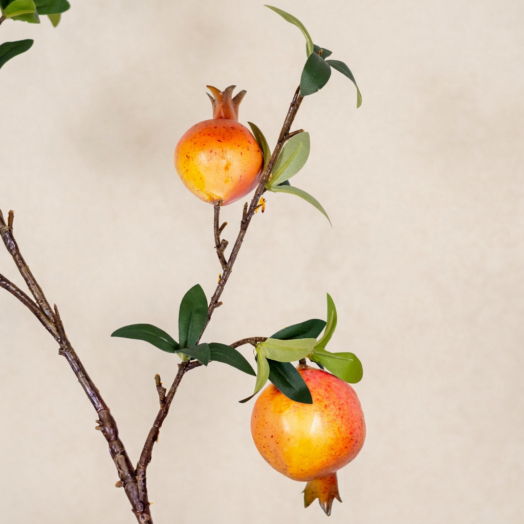 Blush Pomegranate Branch
