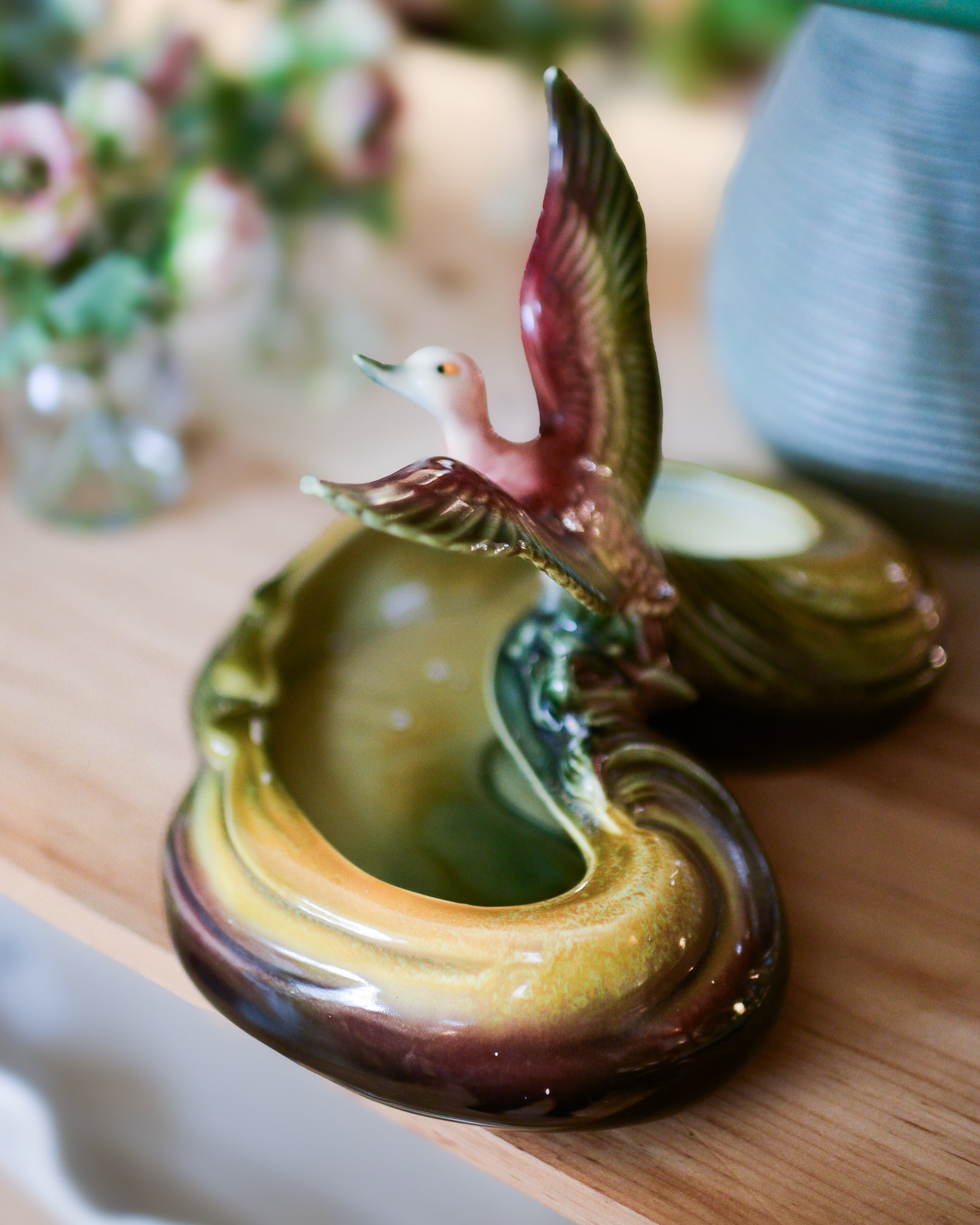 Medium Hull Duck Ceramic Dish Bowl