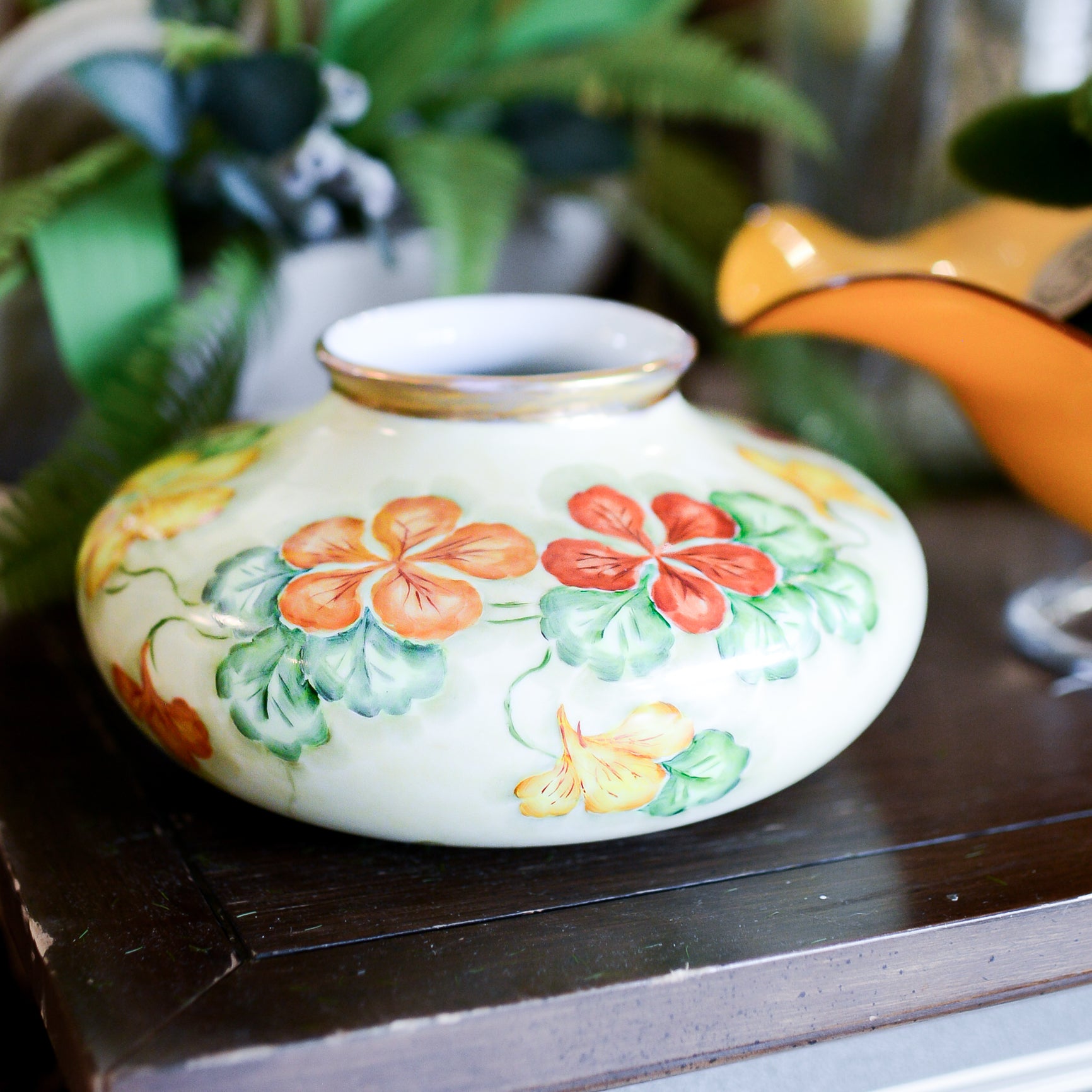 Naomi Floral Ceramic Vase