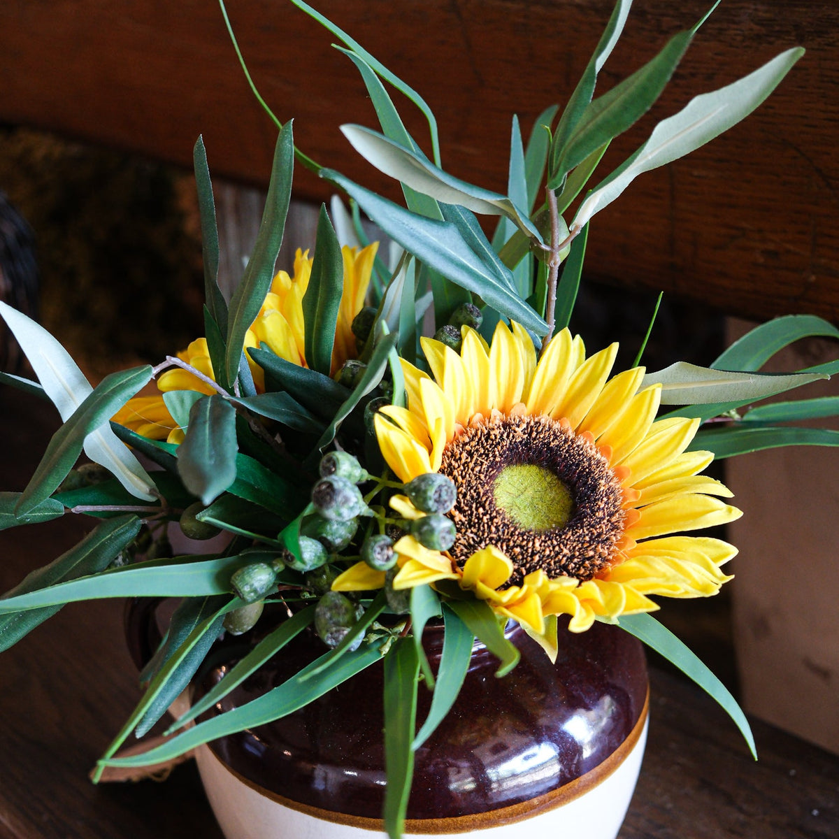 Sunflower Harvest Petite Bouquet