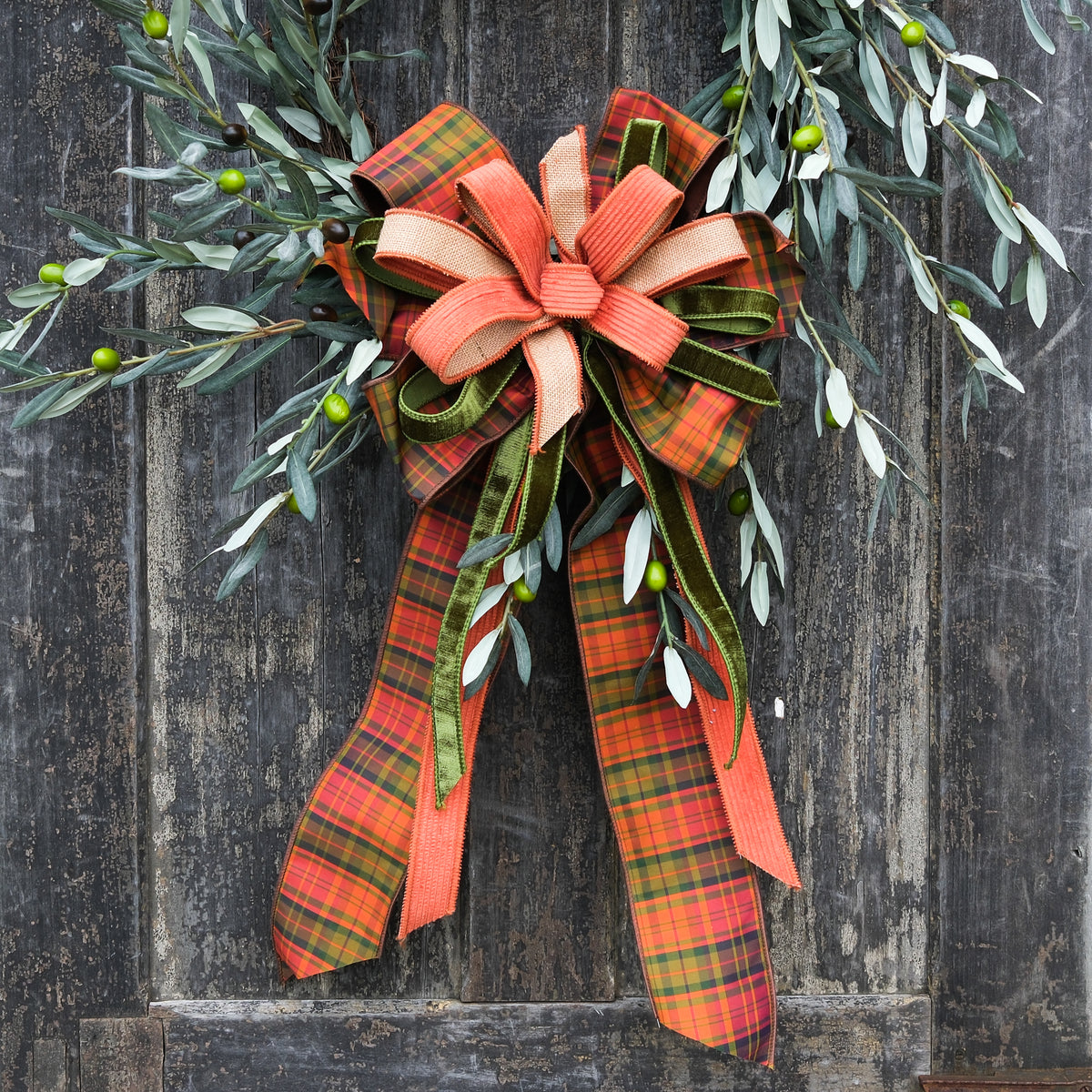 Luxe Autumn Hunt Hand-Tied Bow
