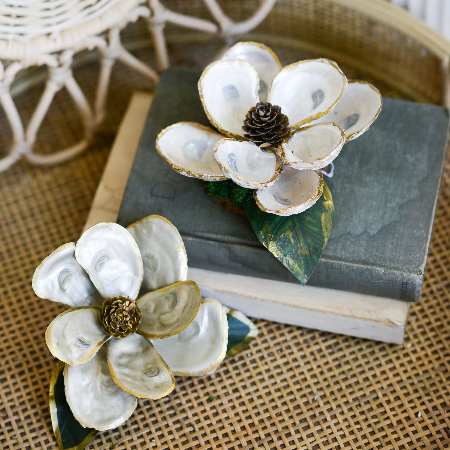 05.14.26 @ 11AM | Oyster Shell Magnolia Flower Workshop with Patricia Mothershead