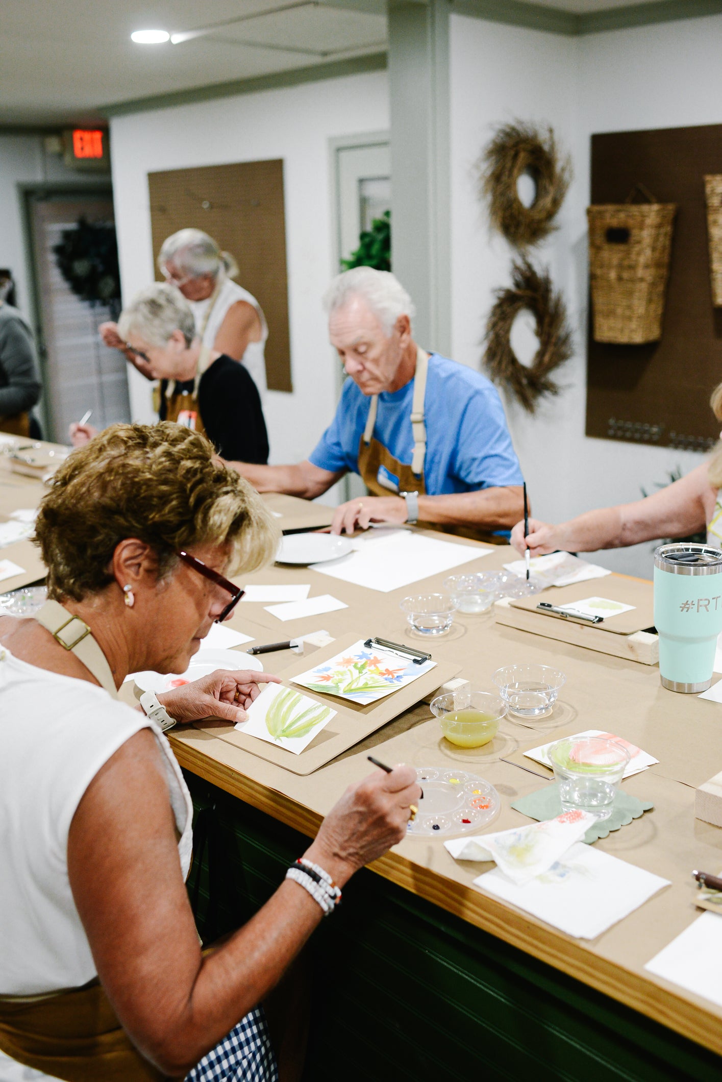 04.29.2026 @ 11AM | Branches in Bloom 102: A Beginners Watercolor Adventure with Lauren Arsenault