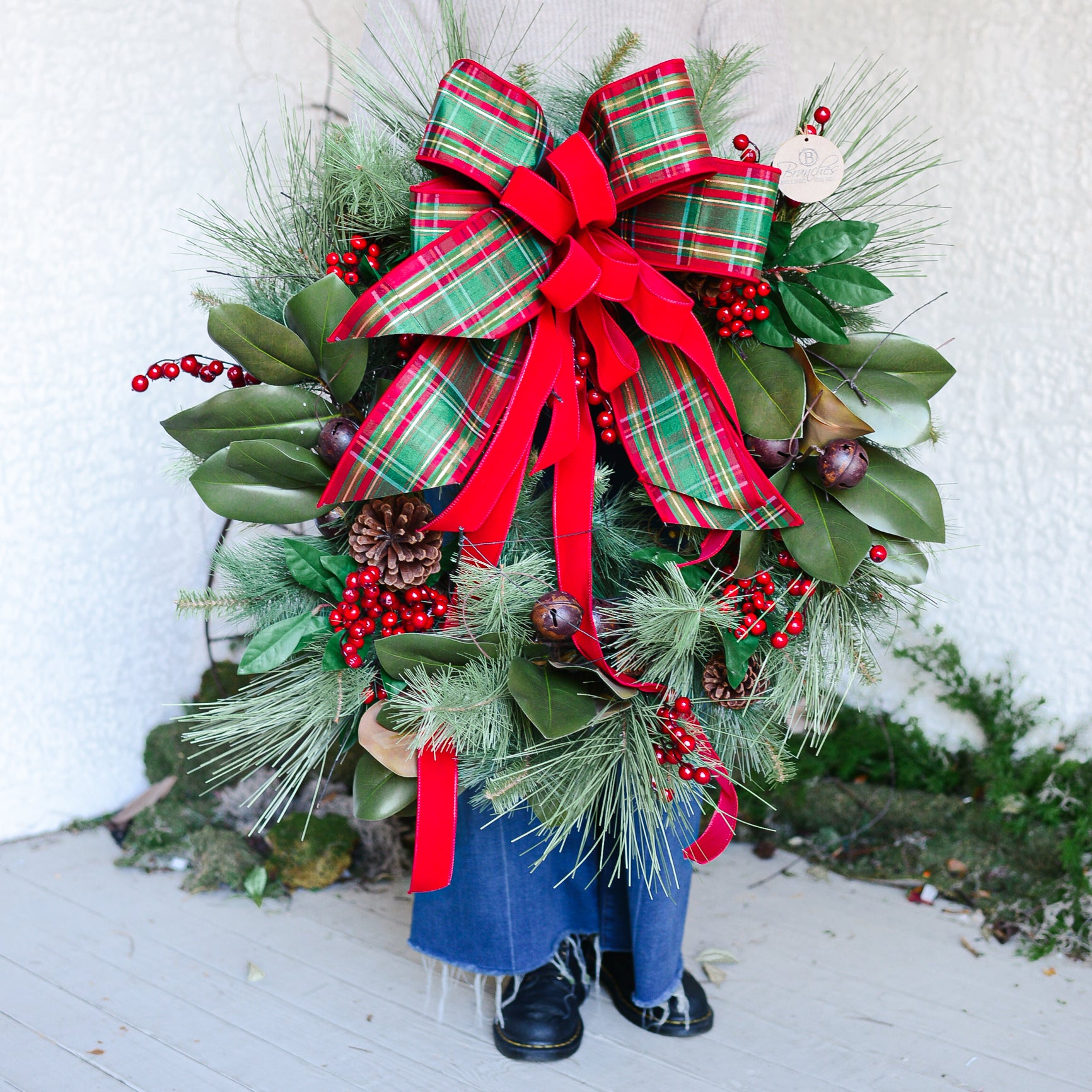 Jingle Bell Holiday Wreath