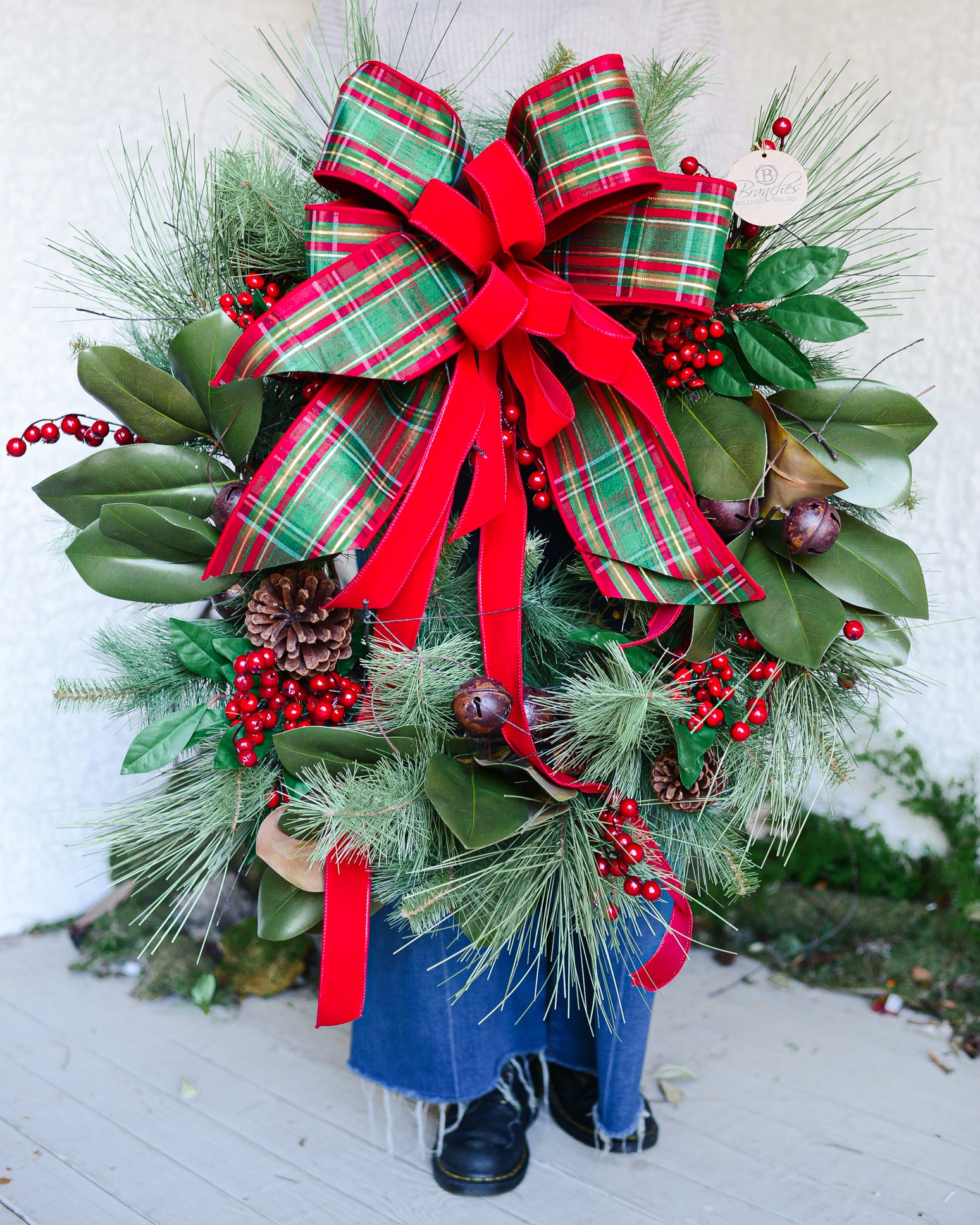 Jingle Bell Holiday Wreath