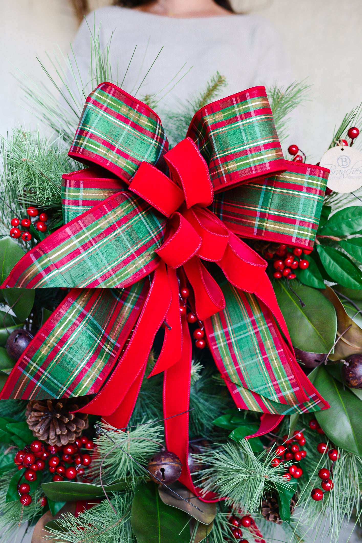 Jingle Bell Holiday Wreath