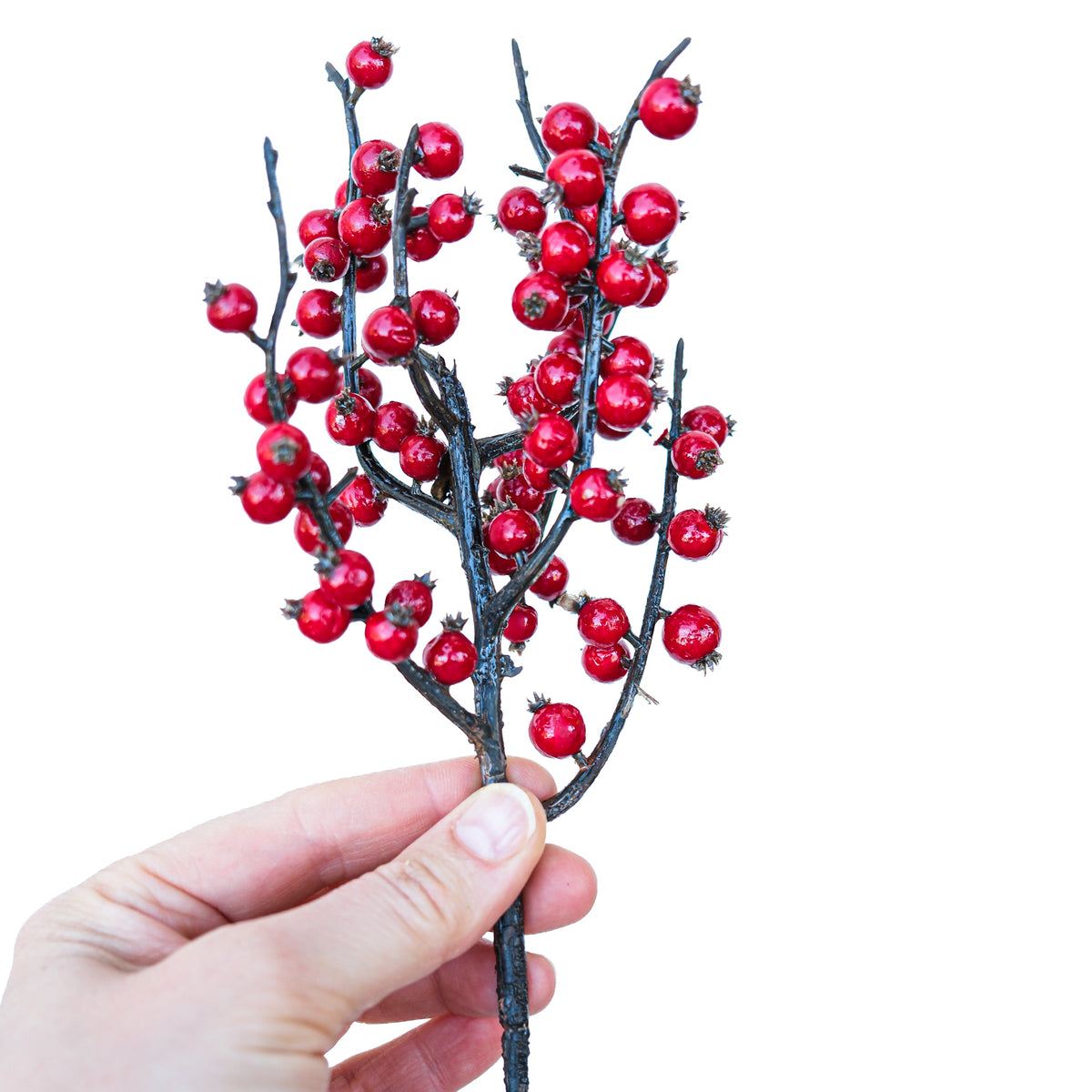Red Ilex Winterberry Pick 12" Weather Resistant