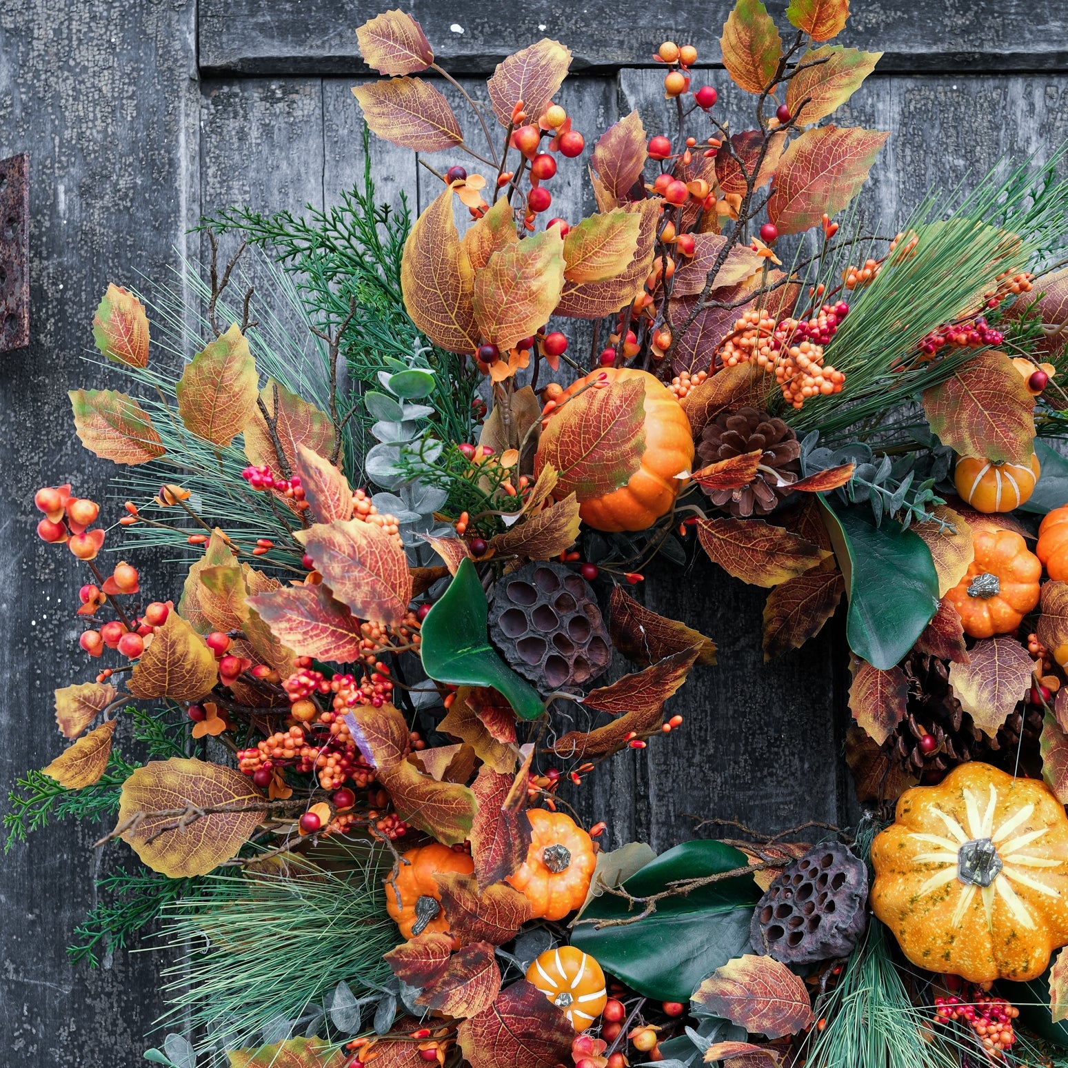 Pumpkin Patch Wreath