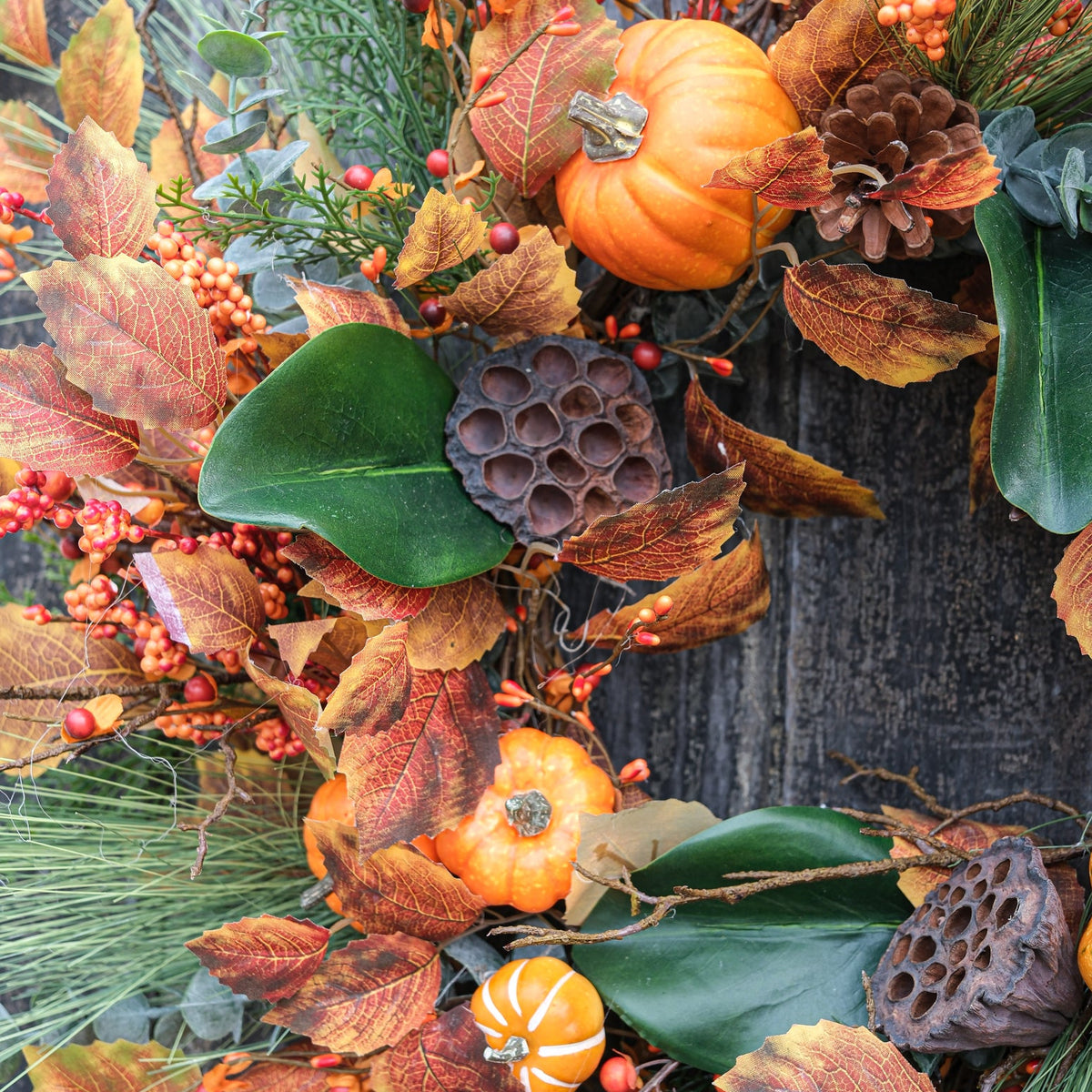 Pumpkin Patch Wreath