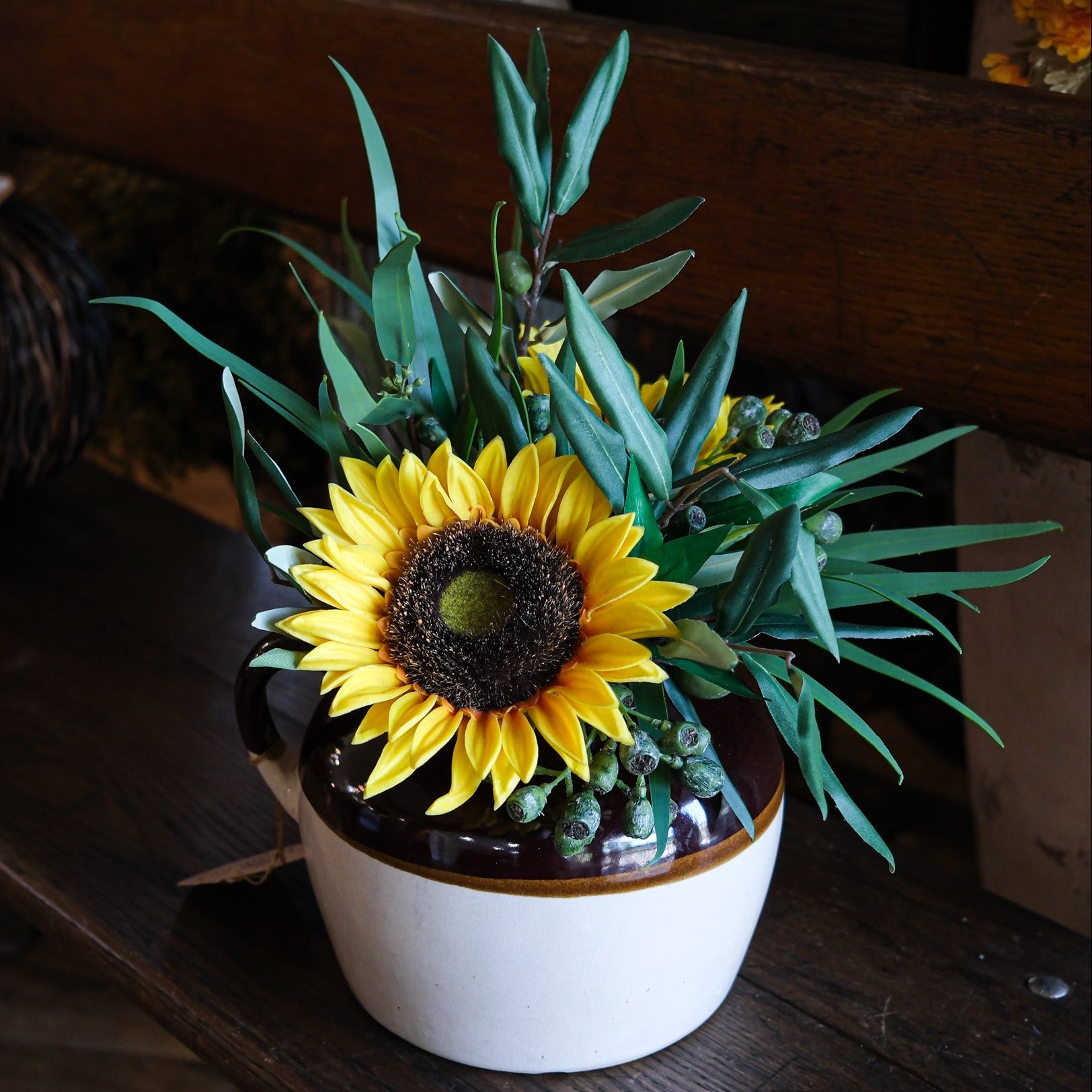 Sunflower Harvest Petite Bouquet