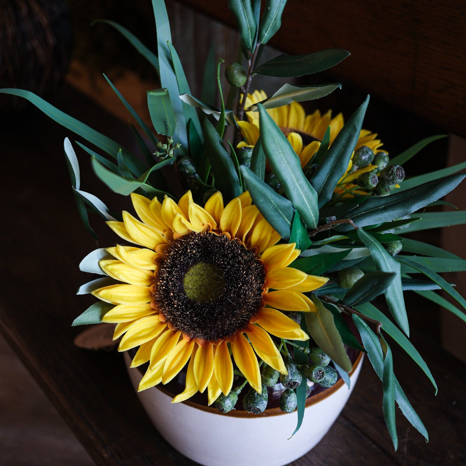 Sunflower Harvest Petite Bouquet