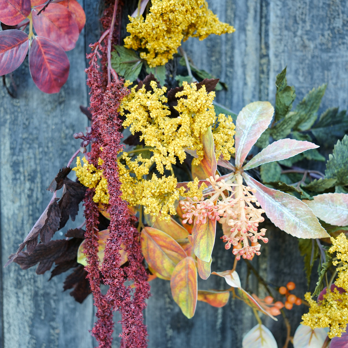 Autumn Foliage Wreath