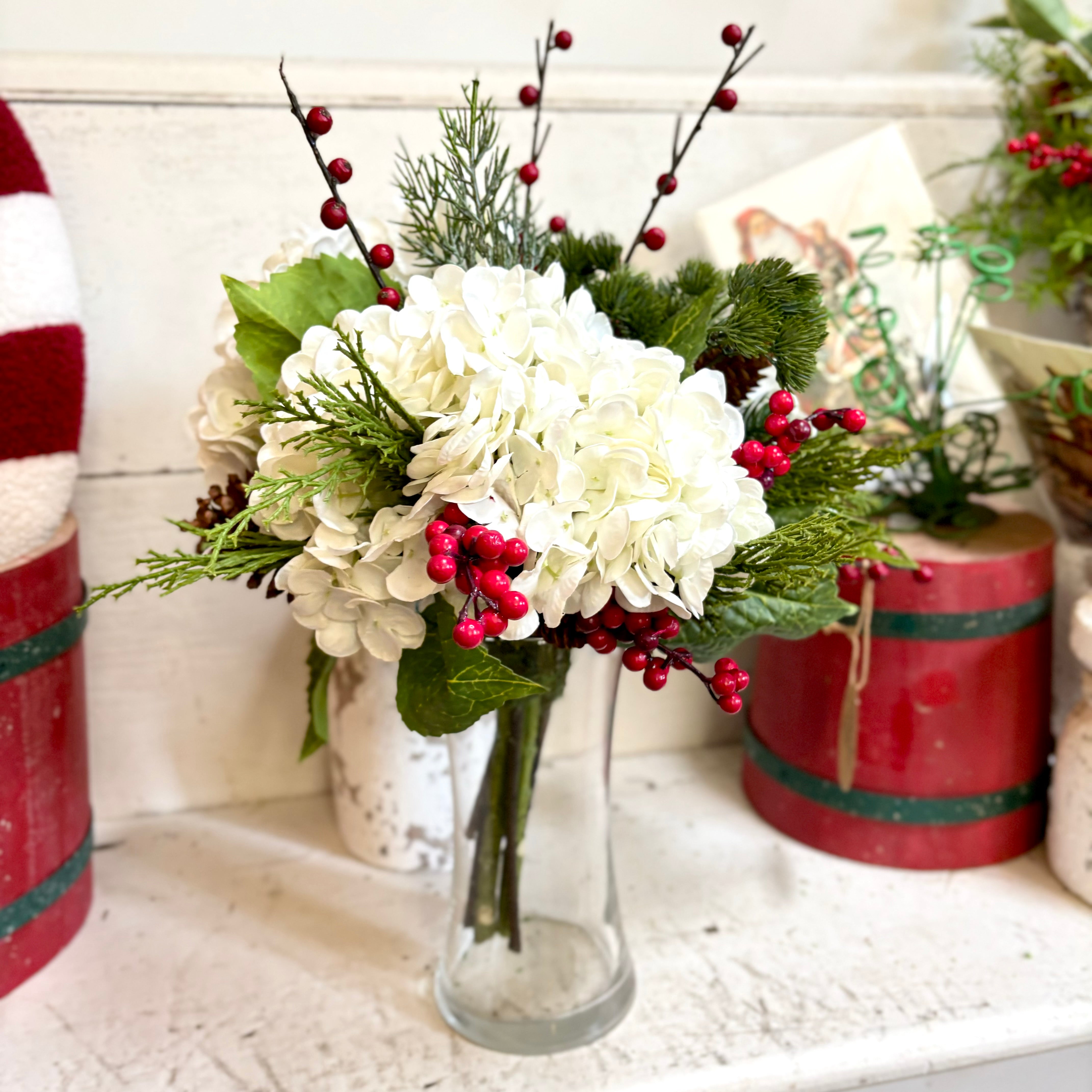 Hearth Holiday Grand Bouquet Drop In