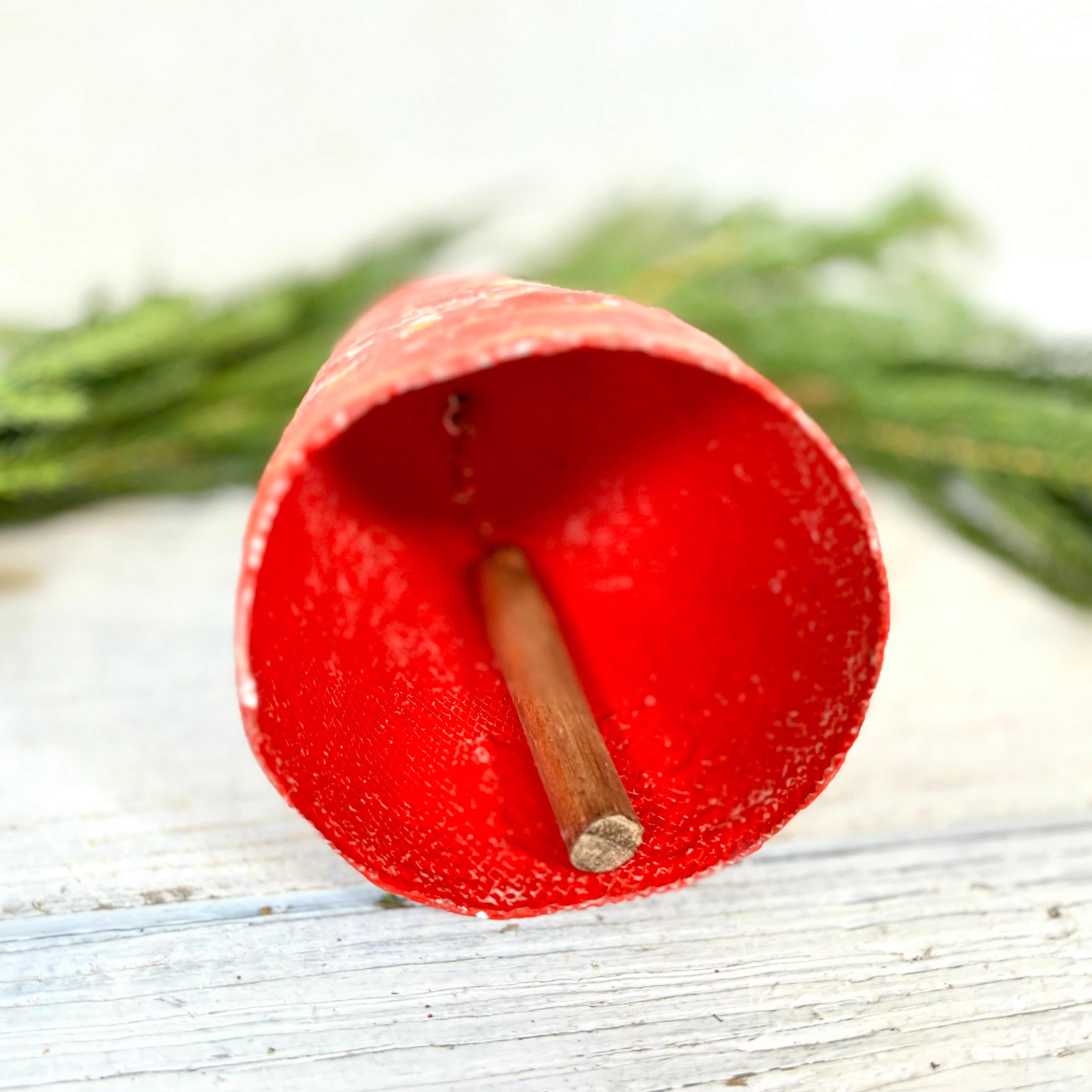 Folklore Red Bell Ornament