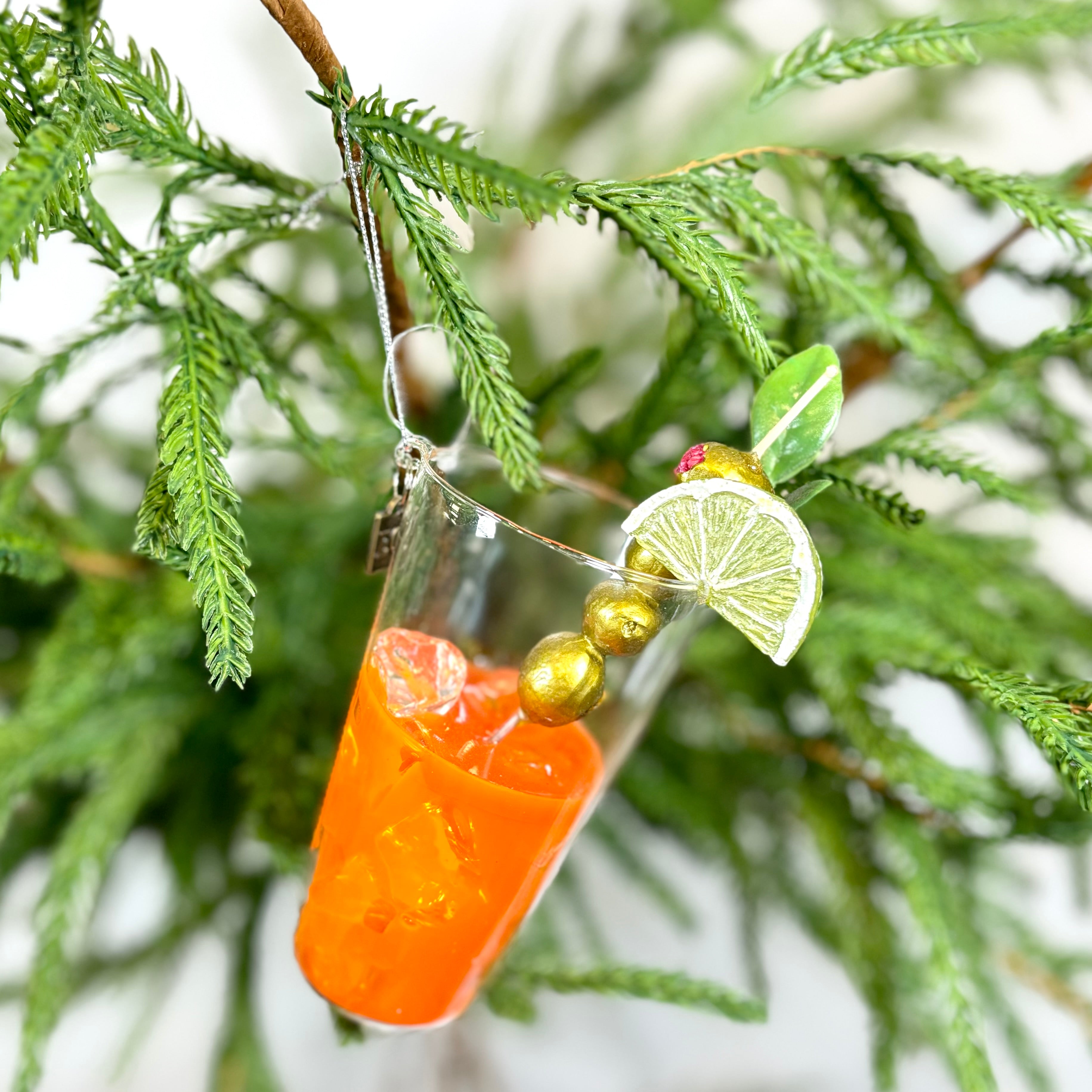 Bloody Mary Glass Ornament