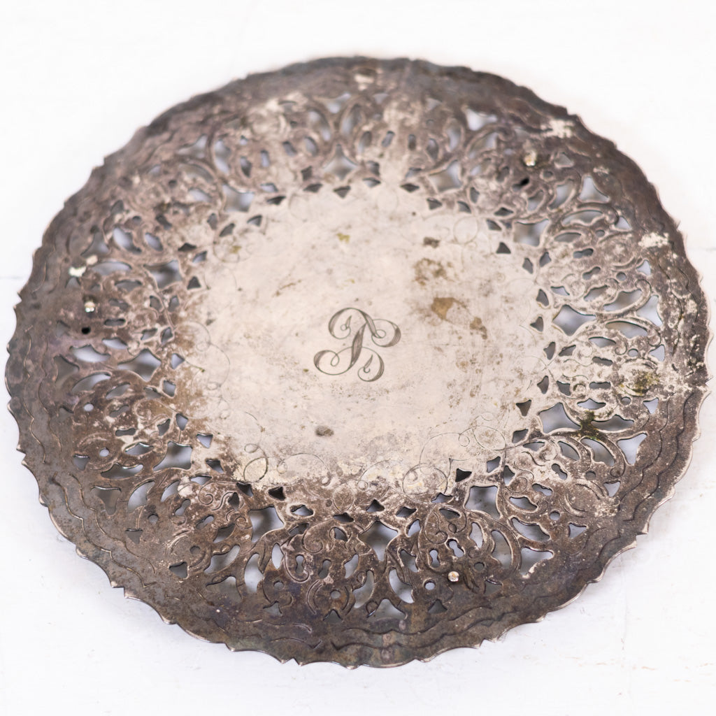 Vintage Silver Plated Tray