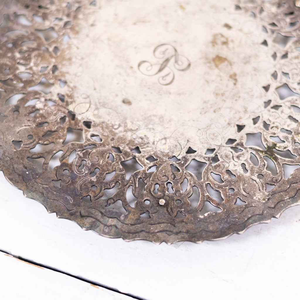 Vintage Silver Plated Tray