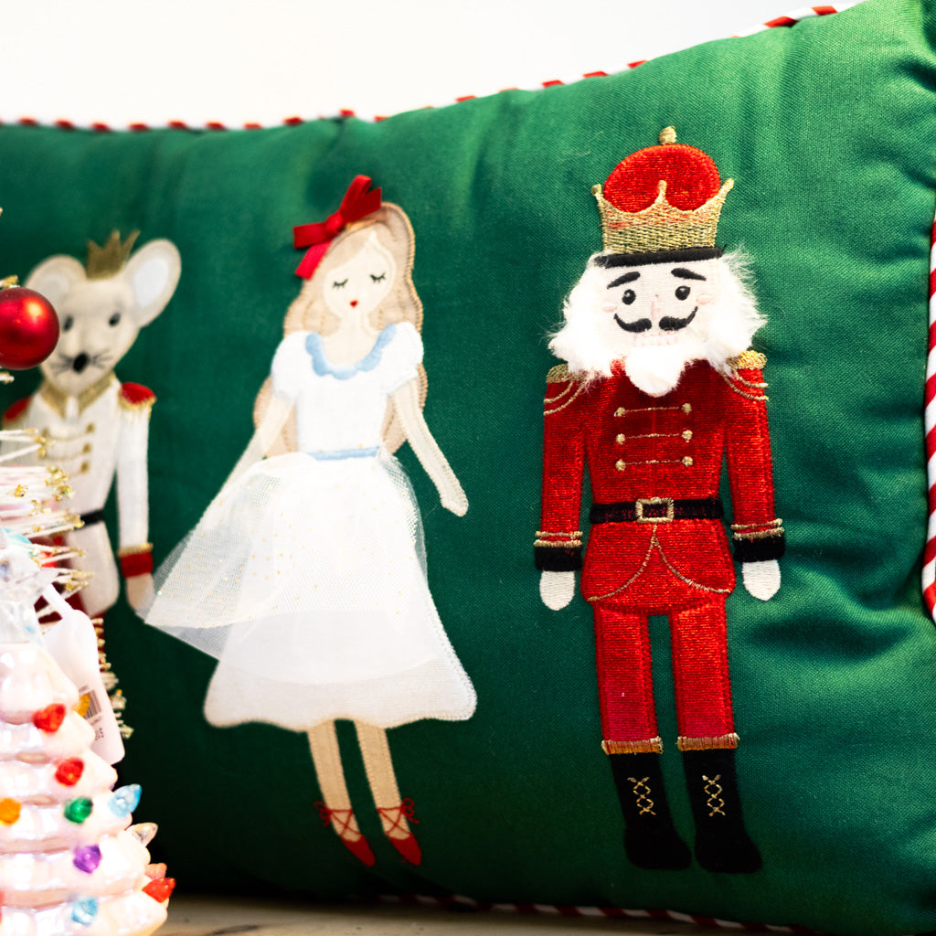 Nutcracker Suite Lumbar Pillow