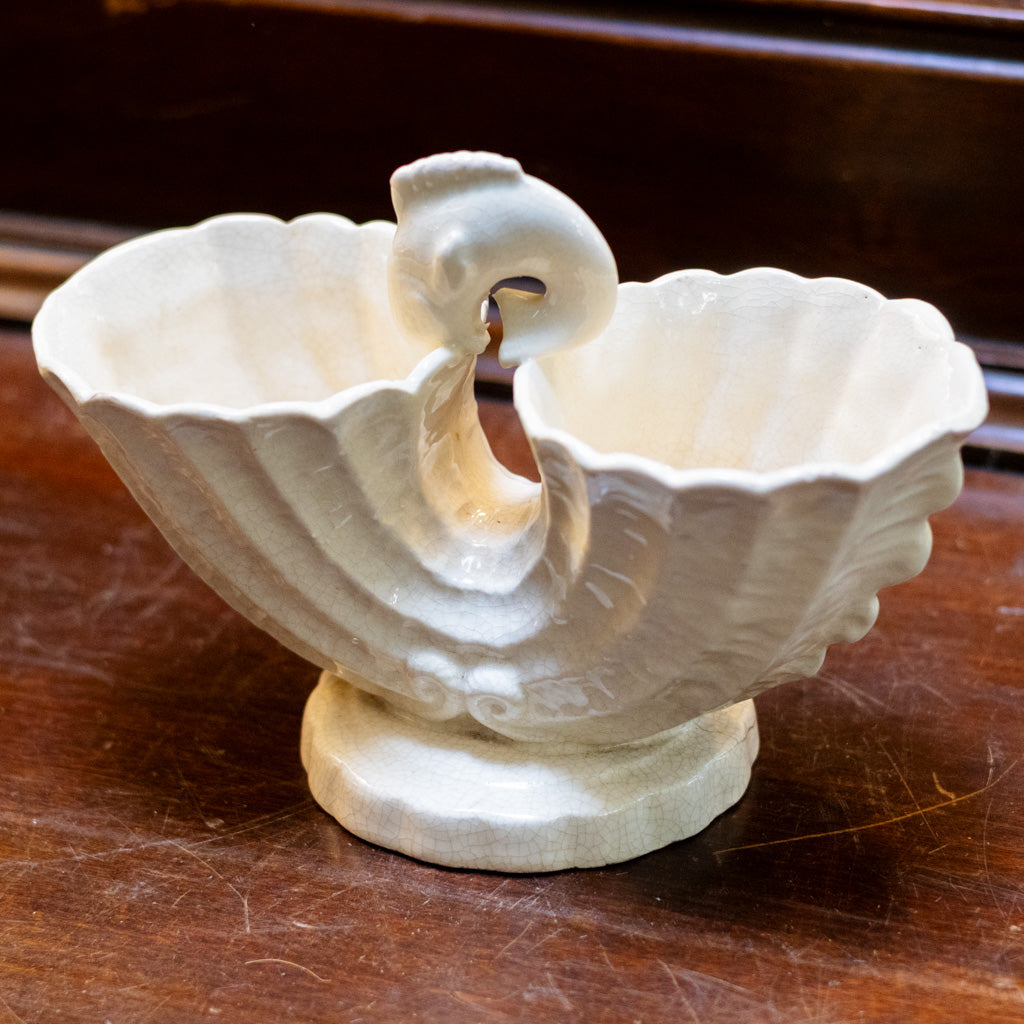 Vintage Maruhon Ware Cream Planter