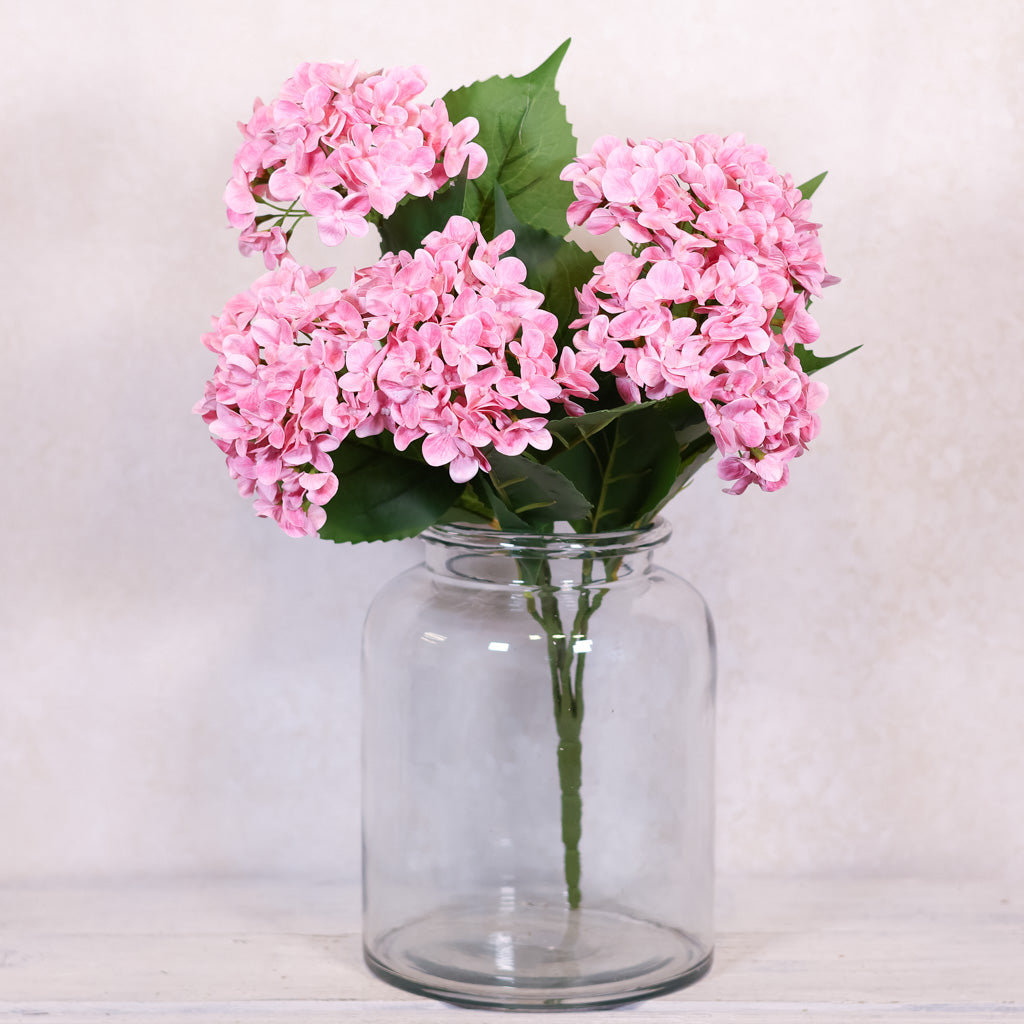 Pink Hydrangea Garden Bush Natural Touch