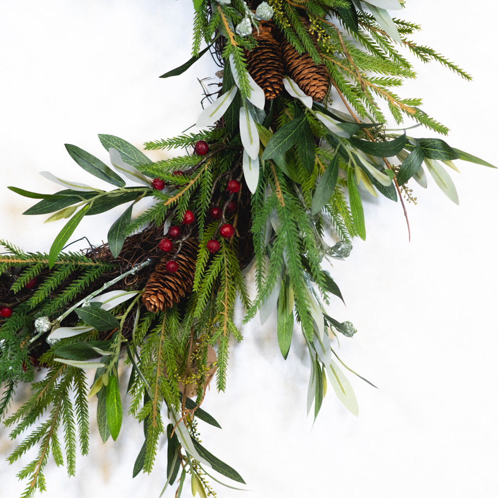 Tuscan Christmas Wreath