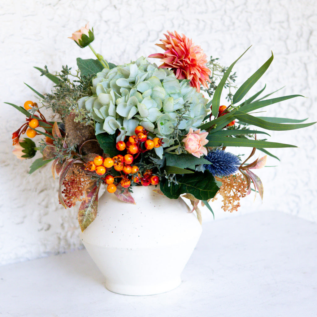 Autumn Dahlia Bouquet Drop In