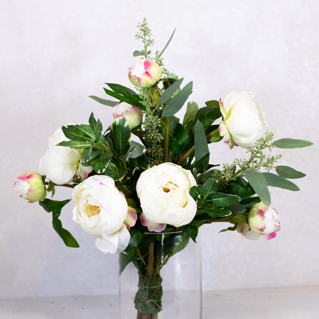 White Peony Grand Bouquet