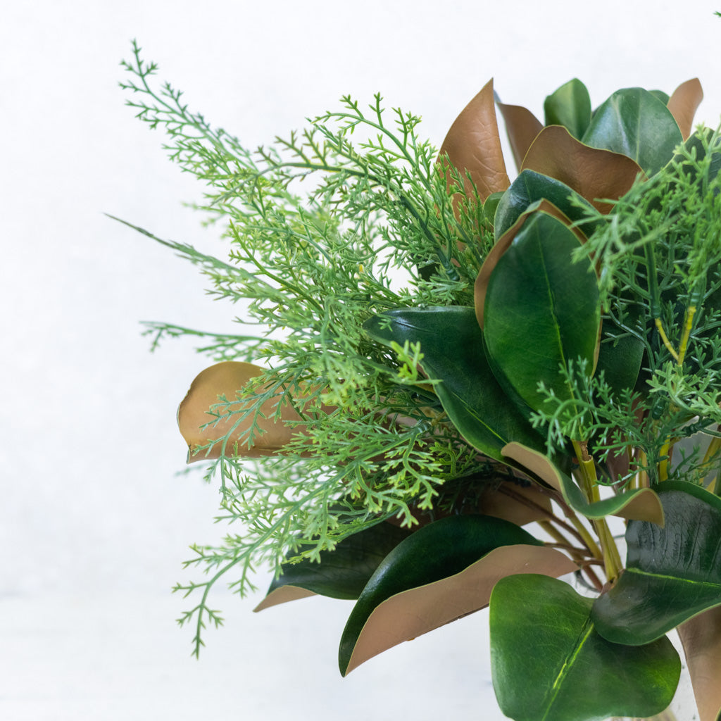 Magnolia Leaf and Cedar Bundle