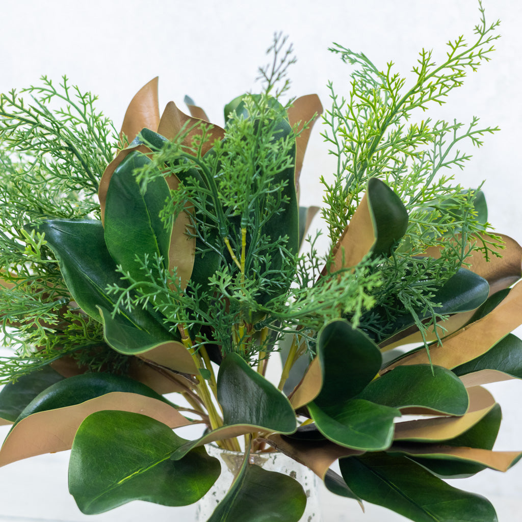 Magnolia Leaf and Cedar Bundle