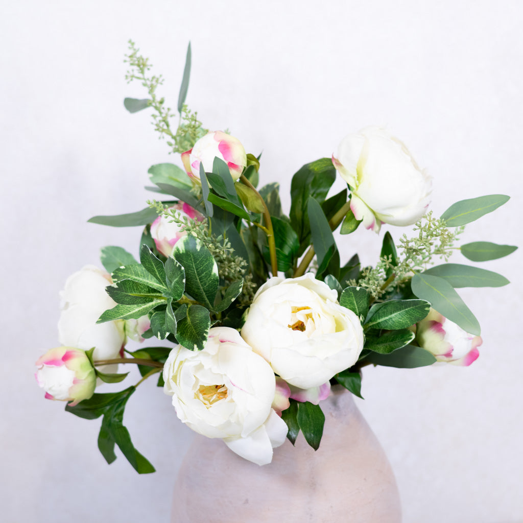 White Peony Grand Bouquet