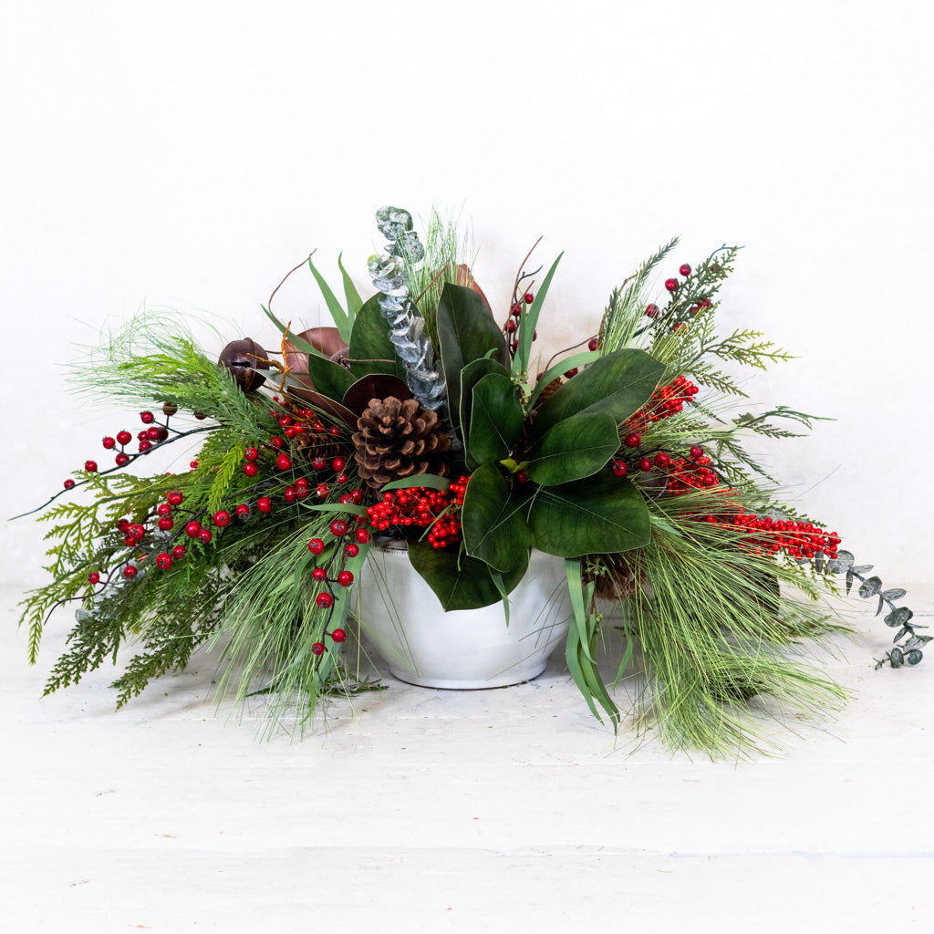 Jingle Bell Holiday Centerpiece Drop In