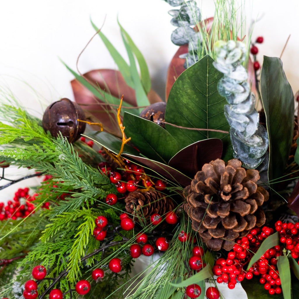 Jingle Bell Holiday Centerpiece Drop In