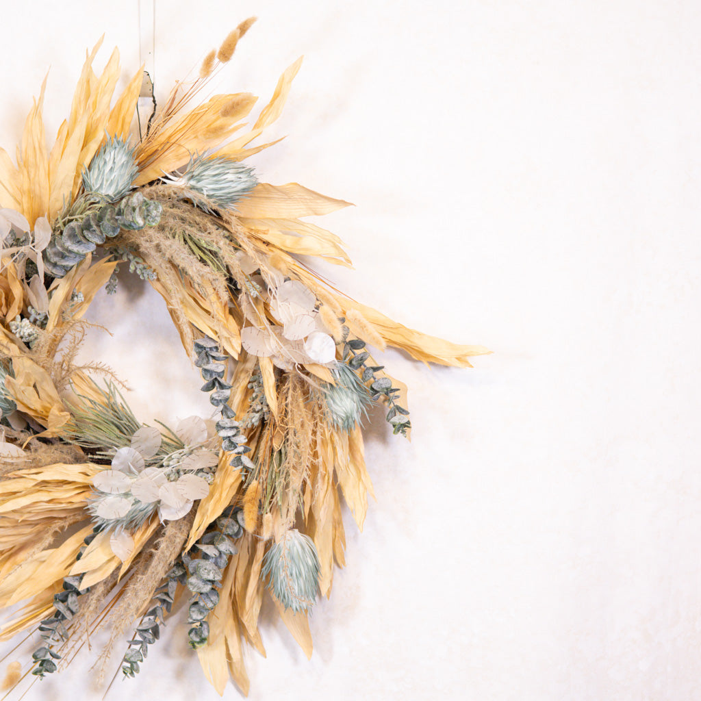 Pampas Plume Wreath