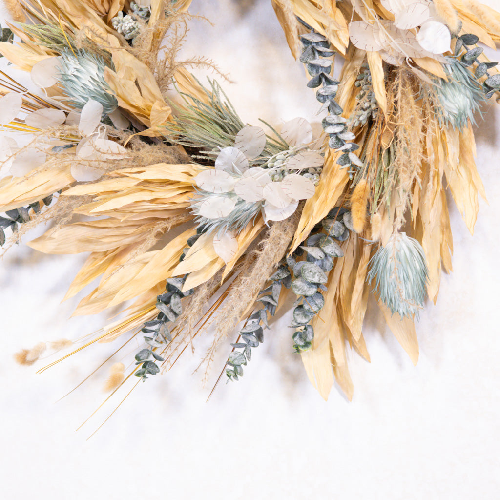 Pampas Plume Wreath