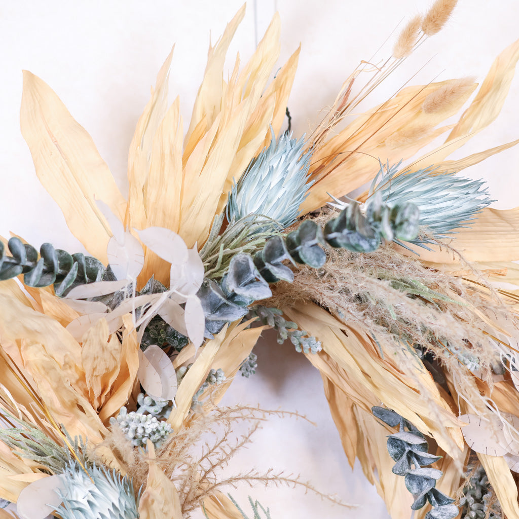 Pampas Plume Wreath