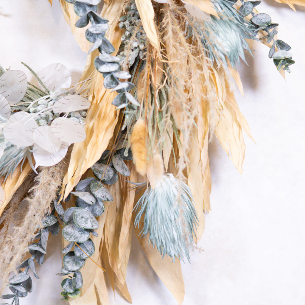 Pampas Plume Wreath