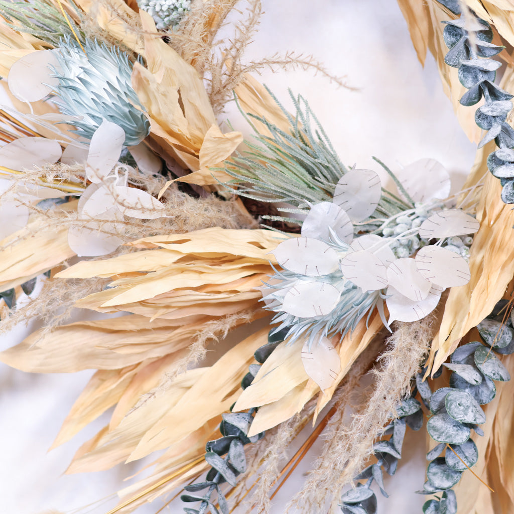 Pampas Plume Wreath