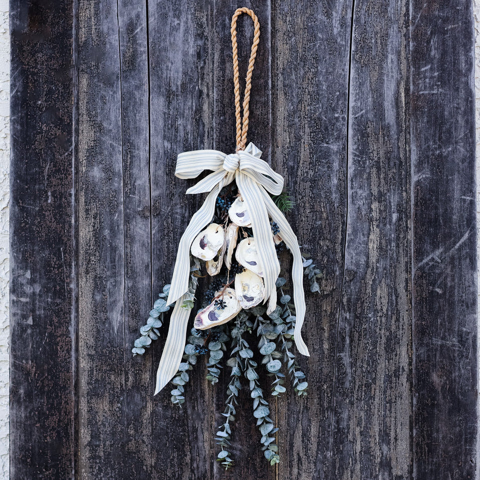 Oyster Blue Small Down Drop