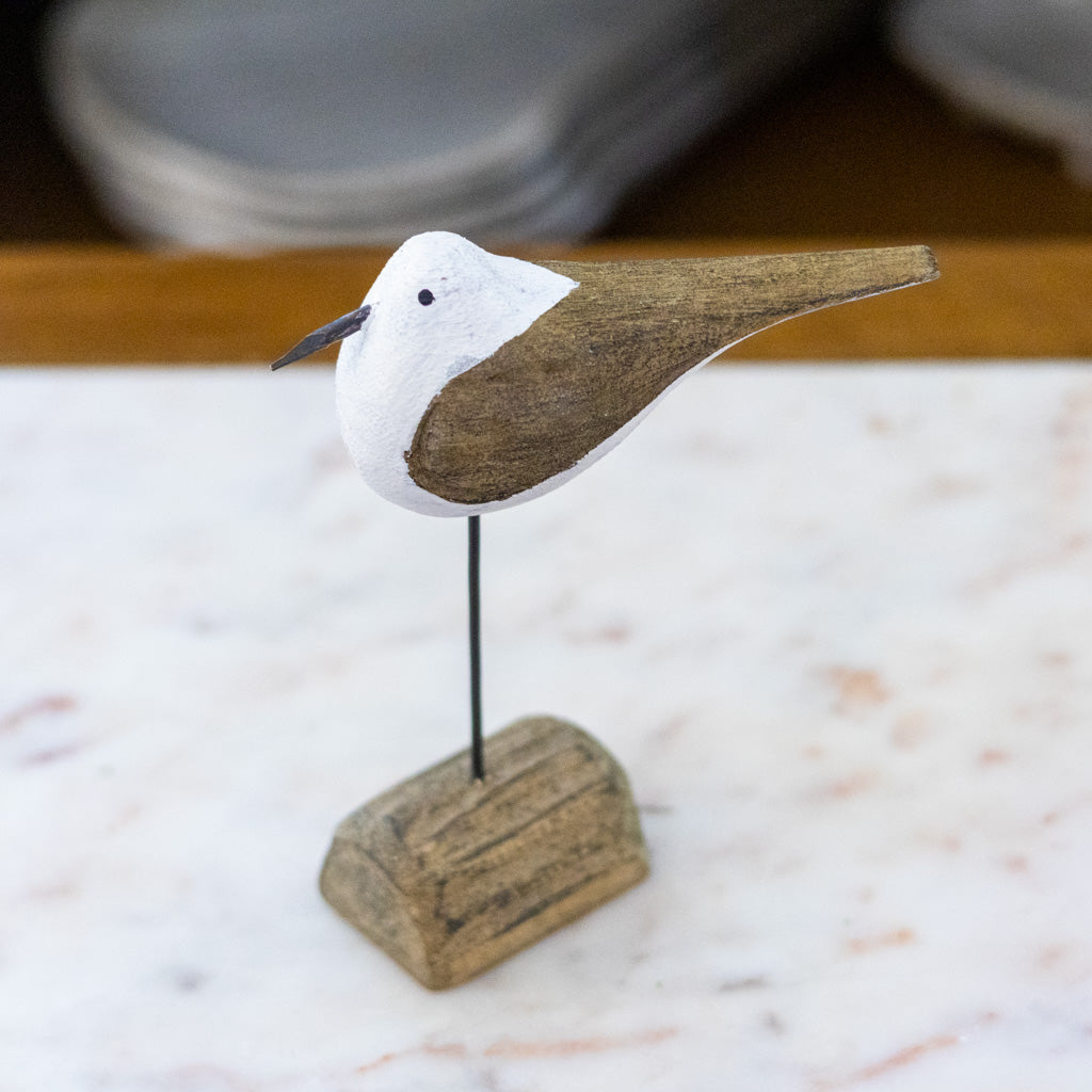 Seagull on Driftwood Tall