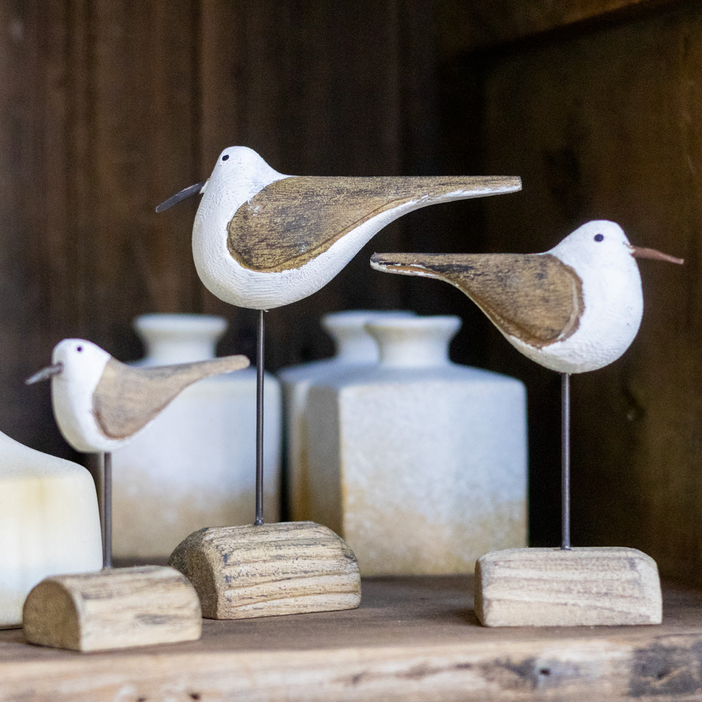 Seagull on Driftwood Tall