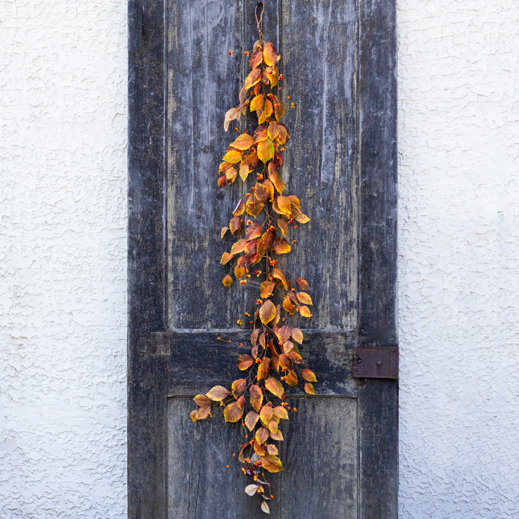 5 ft. Fall Leaf and Mini Berry Garland