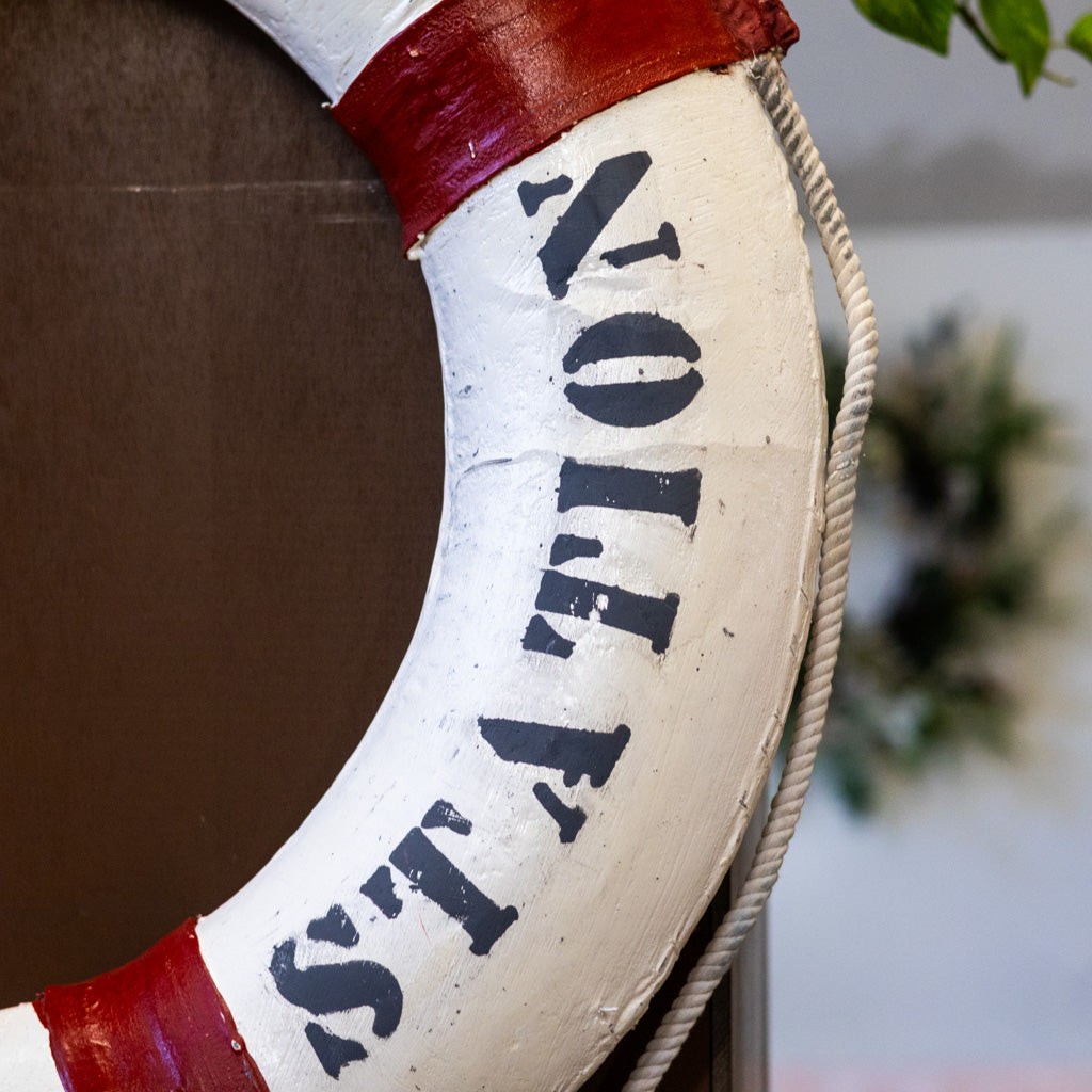 Life Preserver, Life Guard Station White/Red