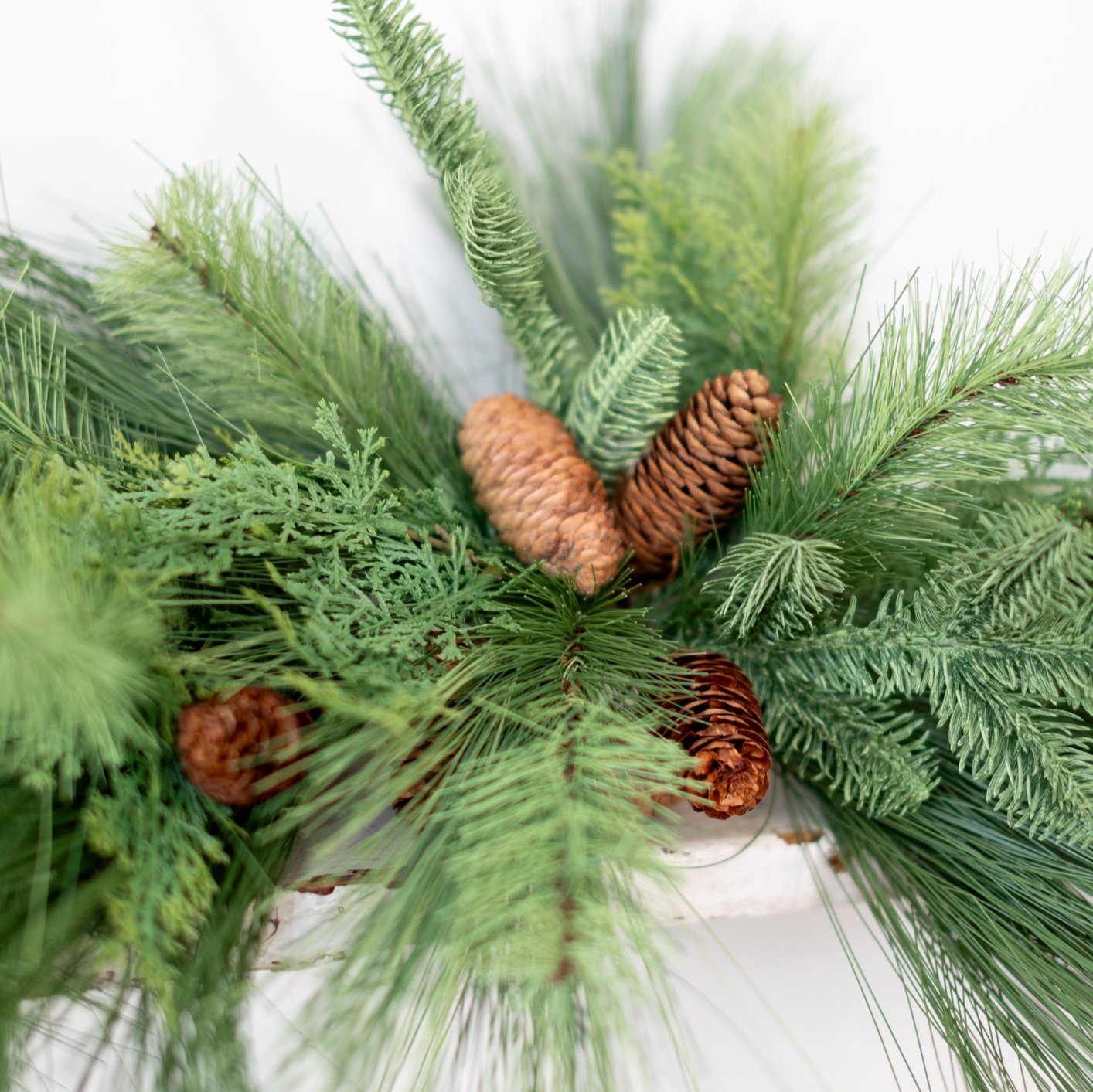 Mixed Pine Center Swag