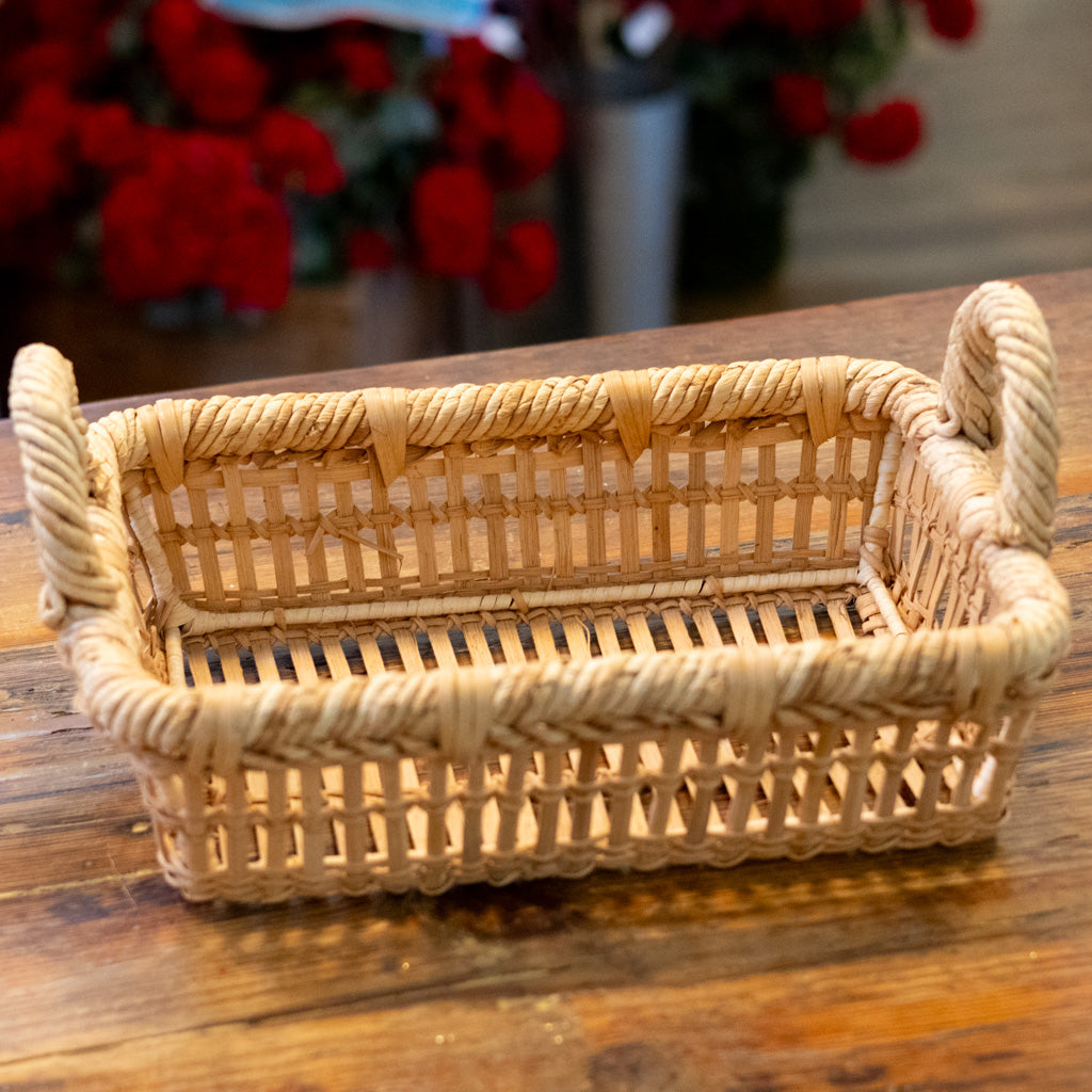 Woven Basket with Handles