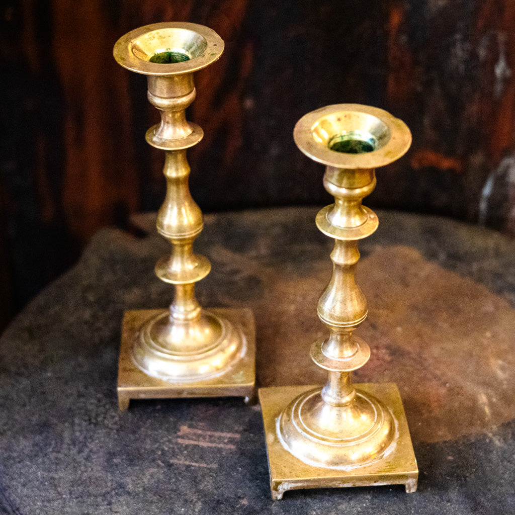Pair of Brass Candlesticks