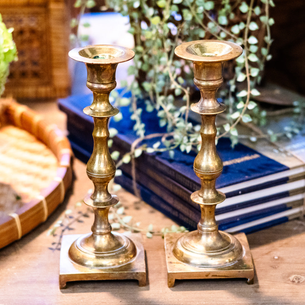 Pair of Brass Candlesticks